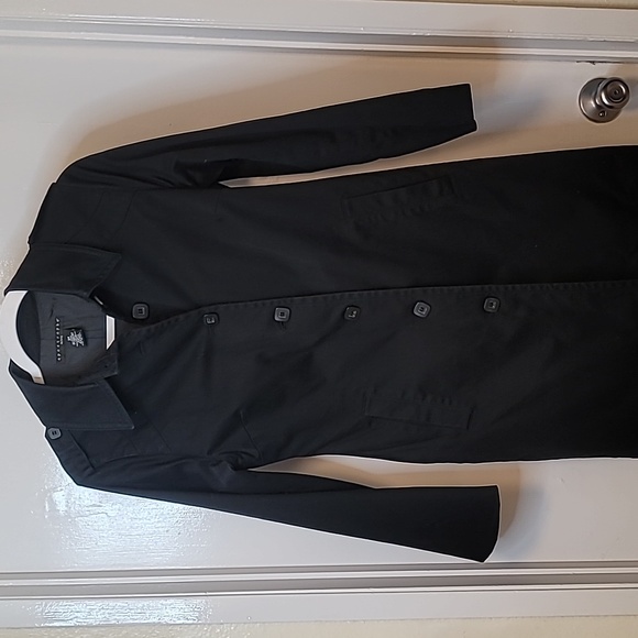 💚 Apostrophe black trench coat - Picture 1 of 8